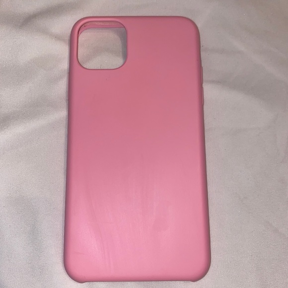 Insignia- Hard Shell Case for Apple® iPhone® 11 Pro Max - Pink - Picture 4 of 12